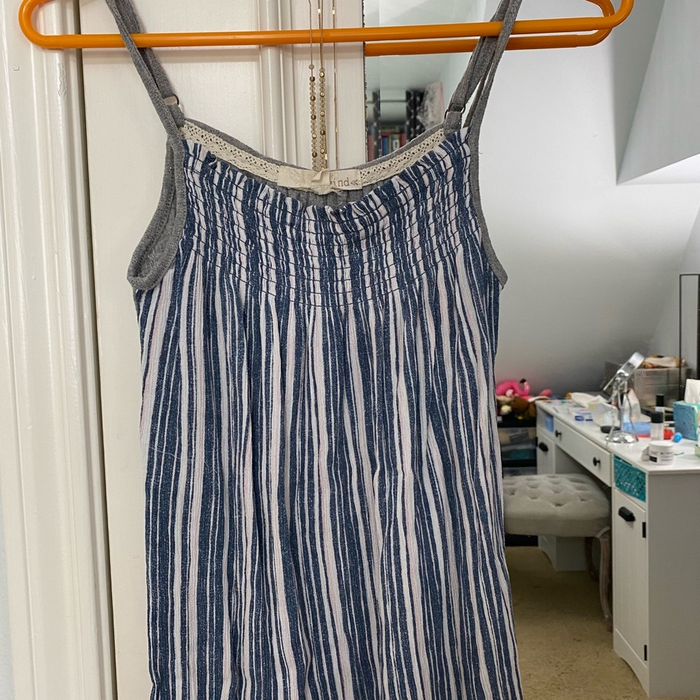Striped tank top